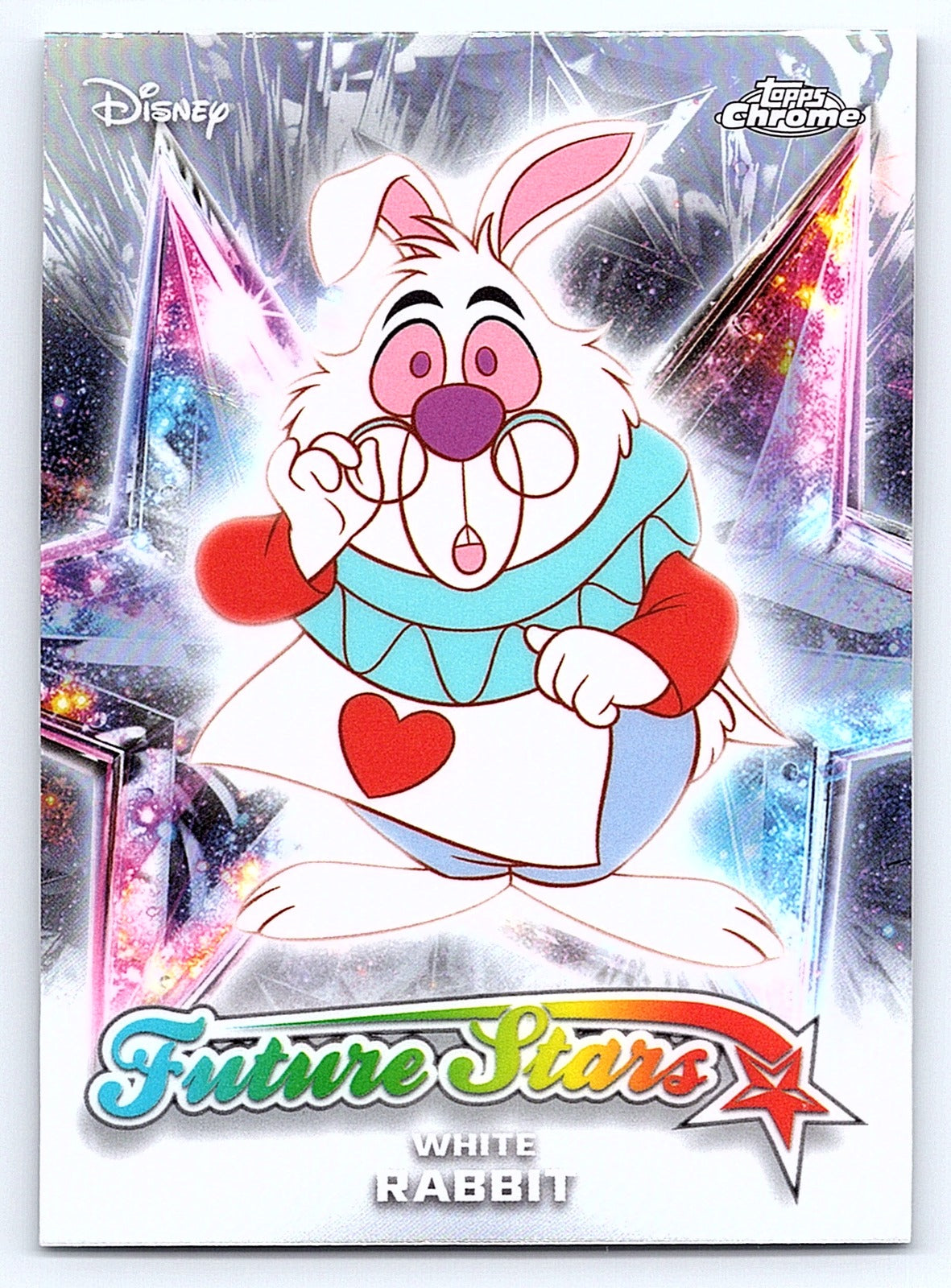 White Rabbit #FS 6 Future Stars — Topps Chrome Disney Future Stars