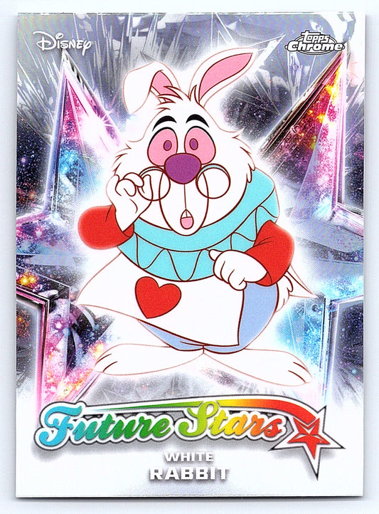 White Rabbit #FS 6 Future Stars — Topps Chrome Disney Future Stars