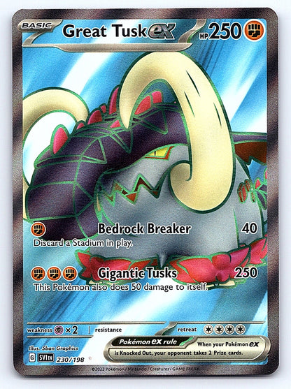 Great Tusk ex 230/198 – SV01: Scarlet & Violet Base Set