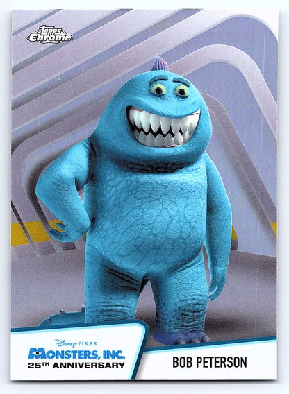 Bob Peterson #MI 14 Monsters Inc. 25th Anniversary — Topps Chrome Disney Monster