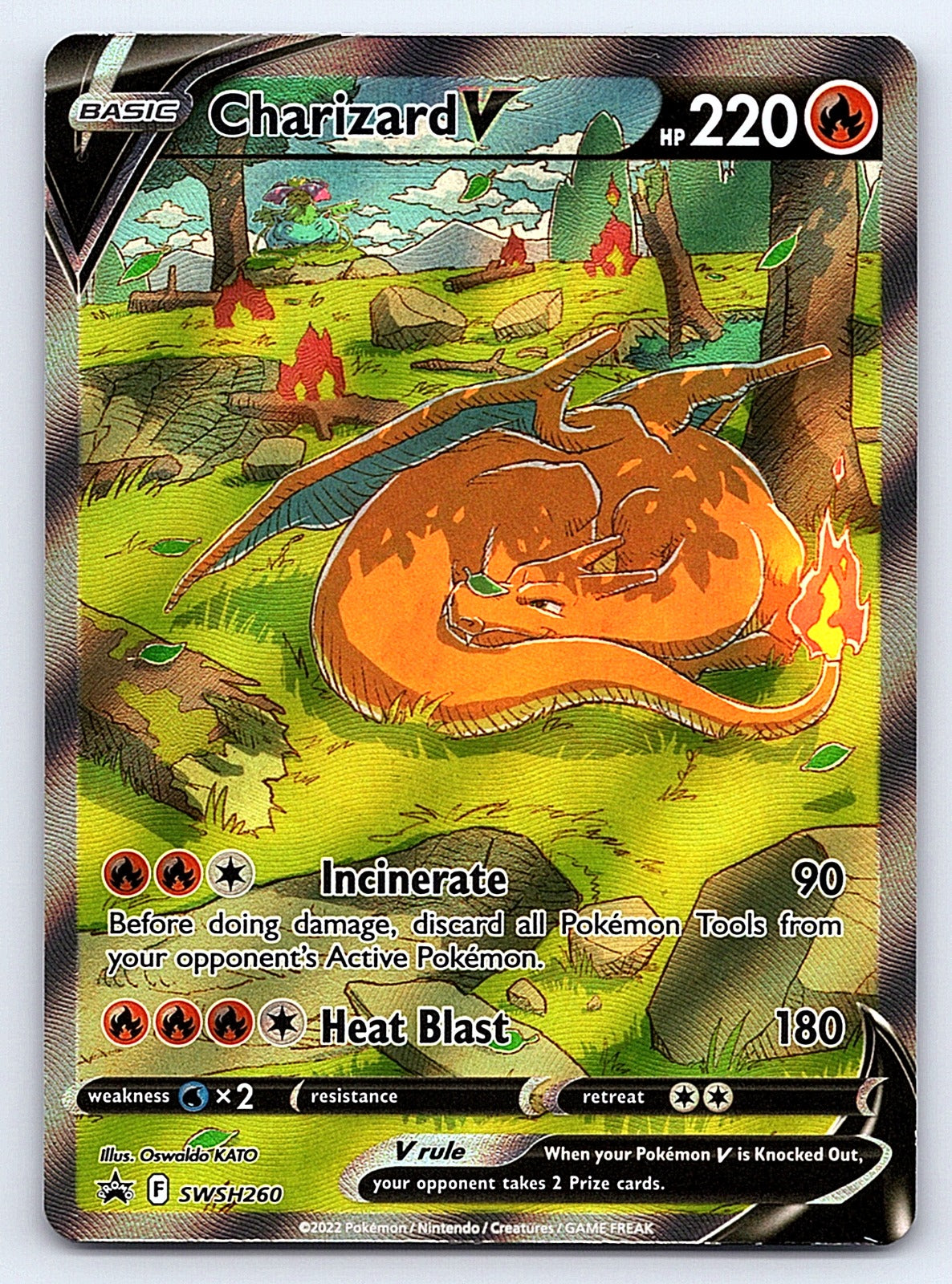 Charizard V SWSH260 – SWSH: Sword & Shield Promo Cards
