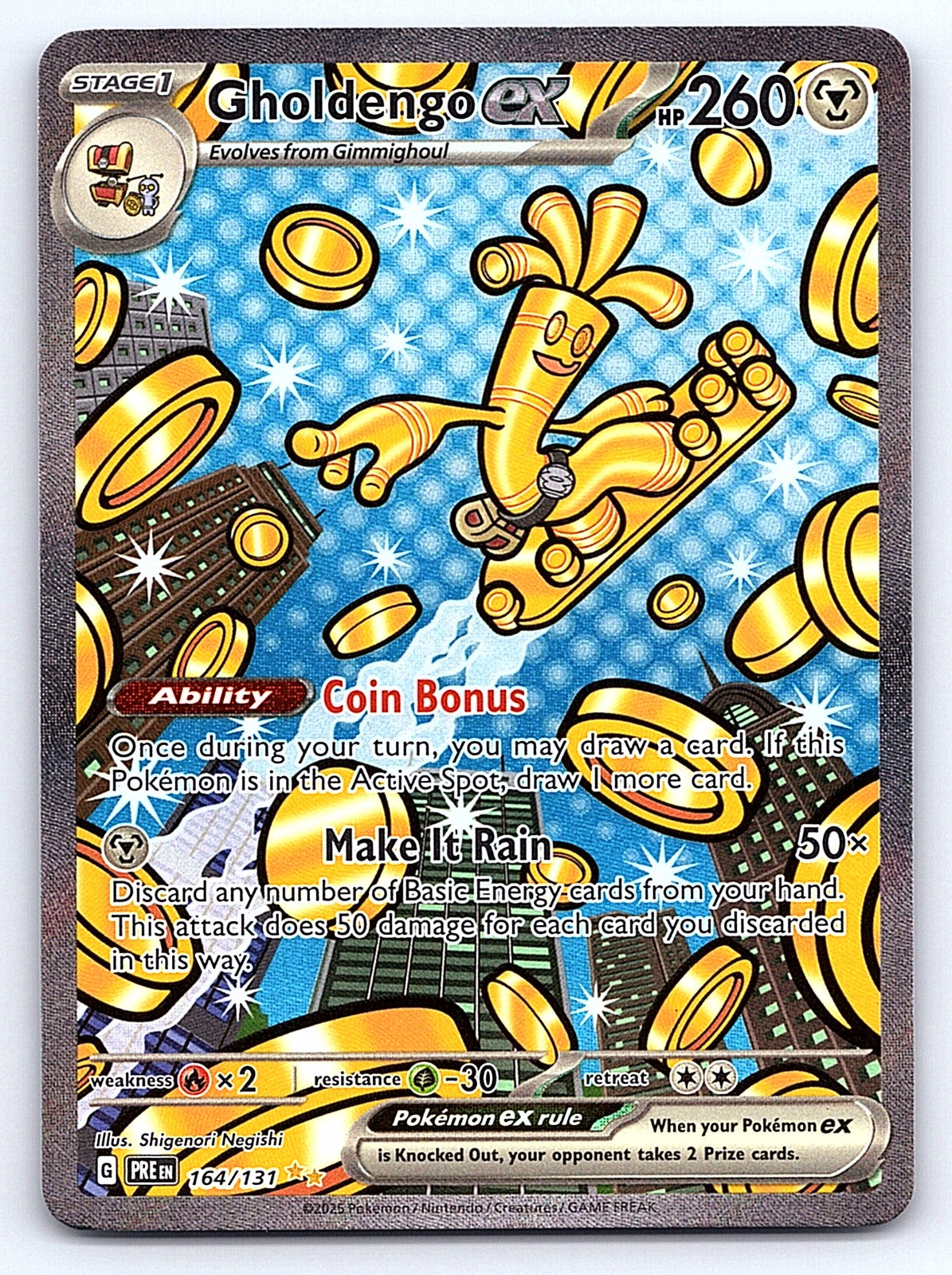 Gholdengo ex 164/131 – SV: Prismatic Evolutions