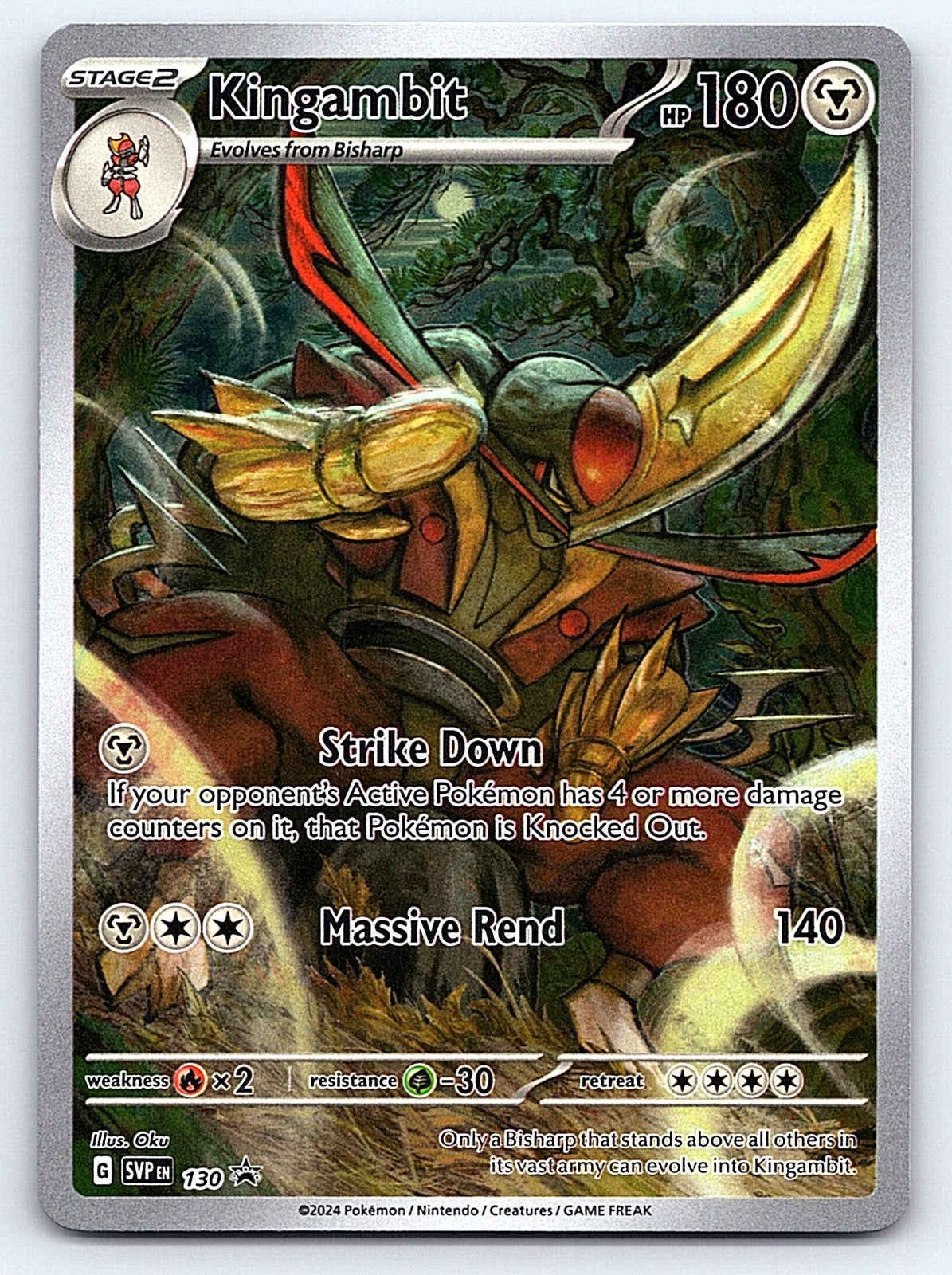 Kingambit 130 – SV: Scarlet & Violet Promo Cards
