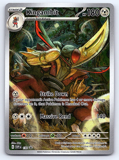 Kingambit 130 – SV: Scarlet & Violet Promo Cards