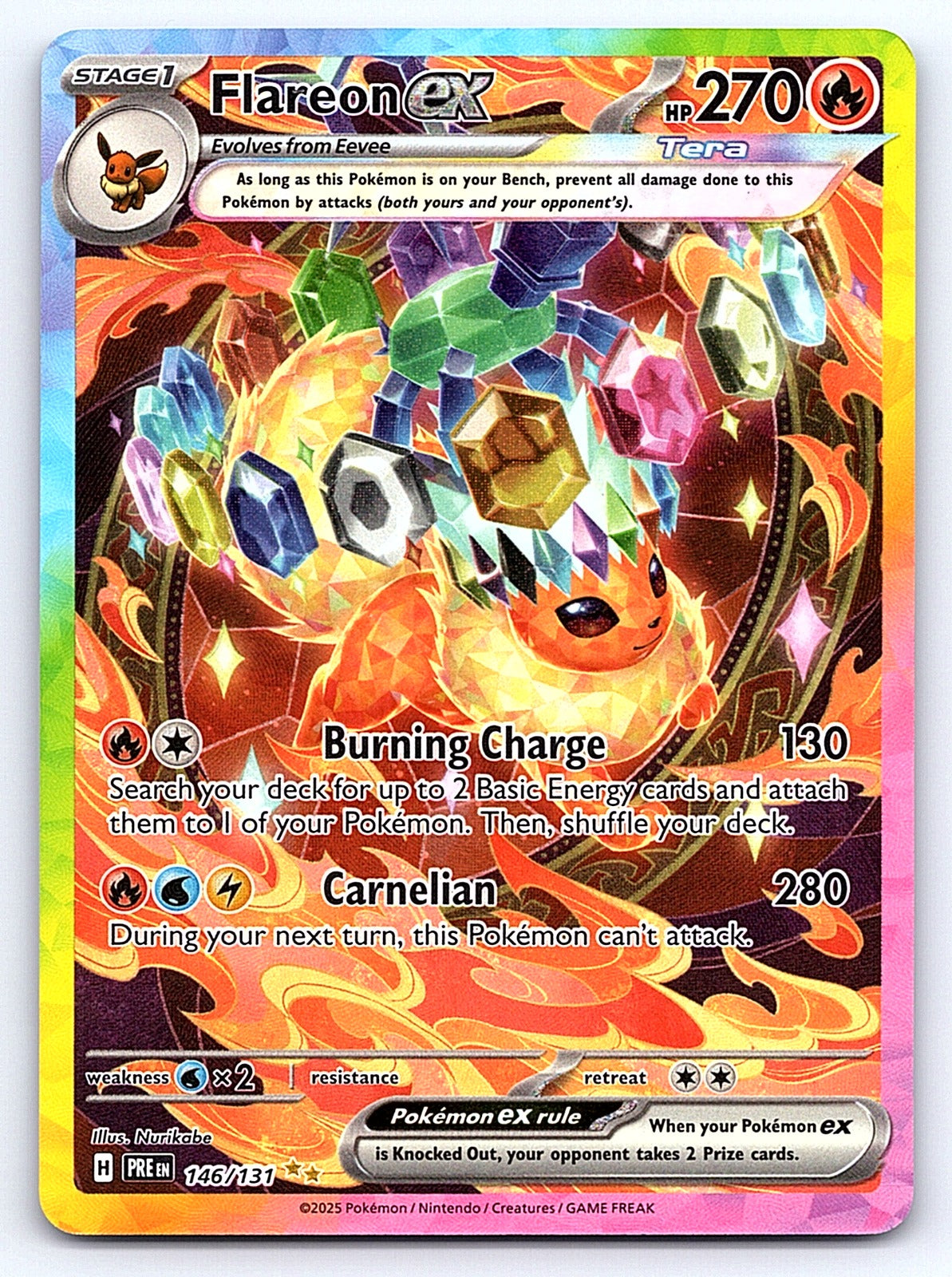 Flareon ex 146/131 – SV: Prismatic Evolutions