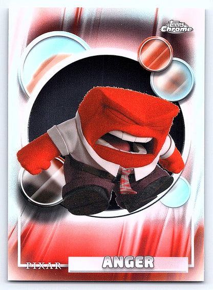 Anger #173 Base — Topps Chrome Disney