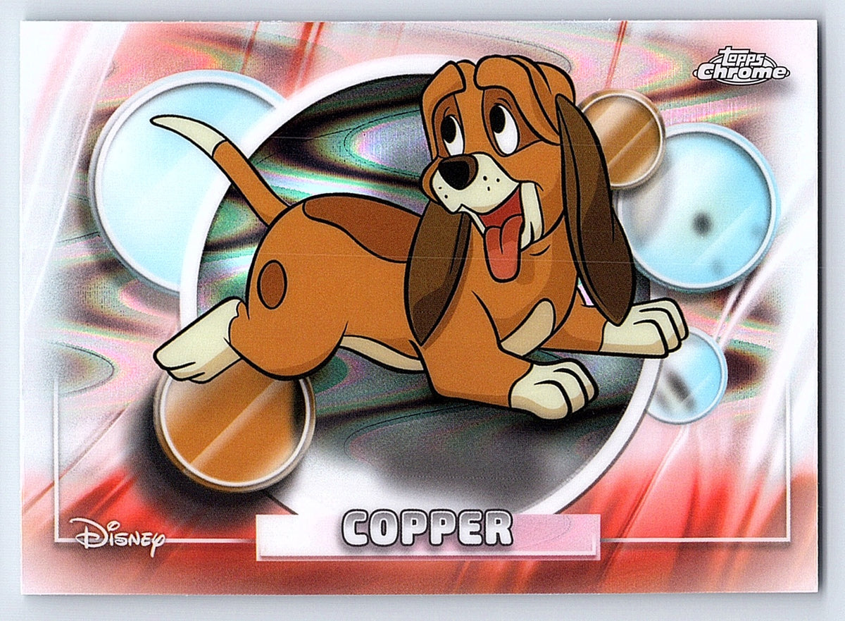 Copper #46 Base — Topps Chrome Disney