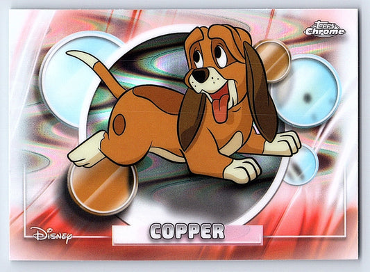 Copper #46 Base — Topps Chrome Disney