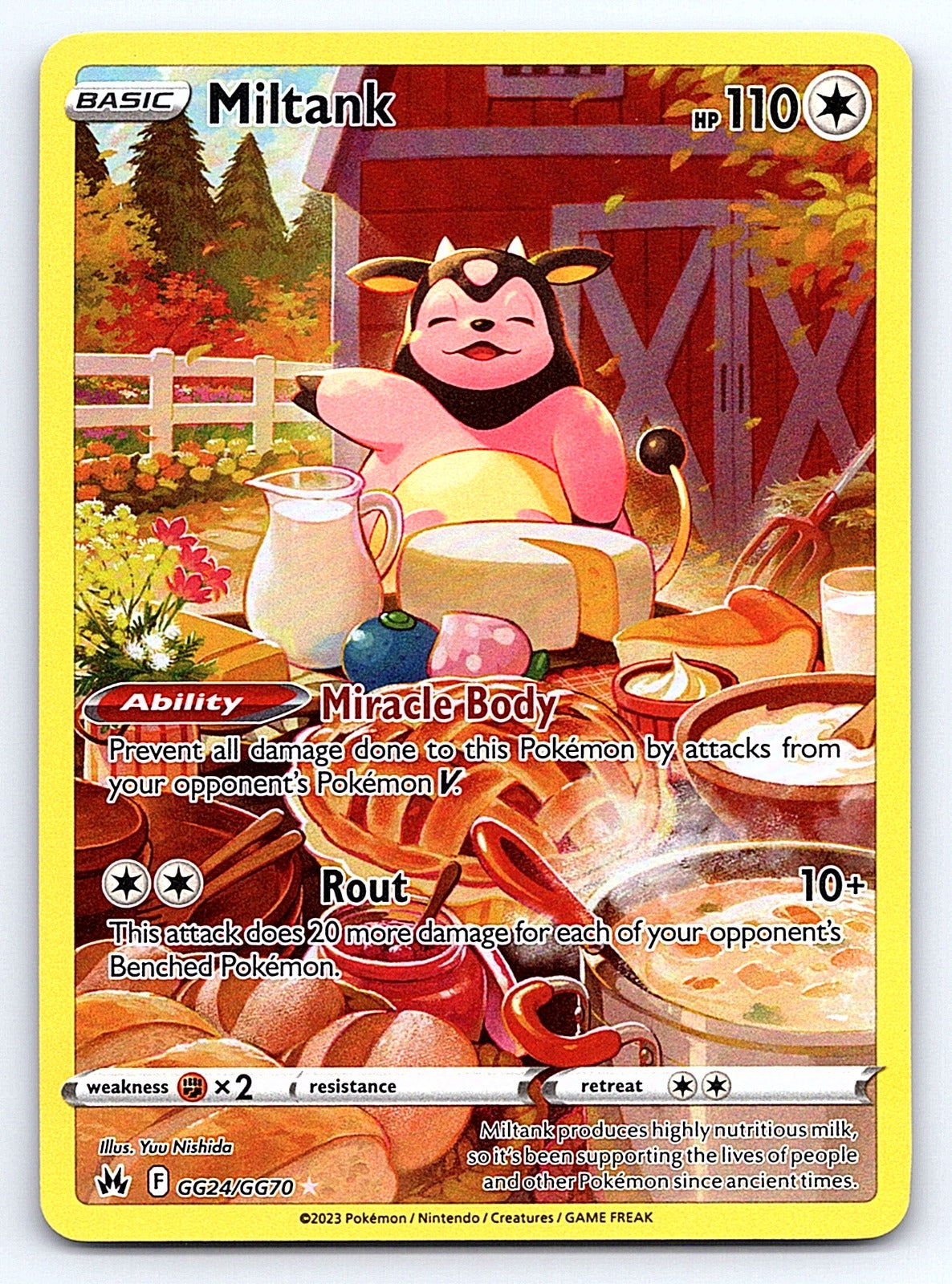 Miltank GG24/GG70 – SWSH: Crown Zenith: Galarian Gallery