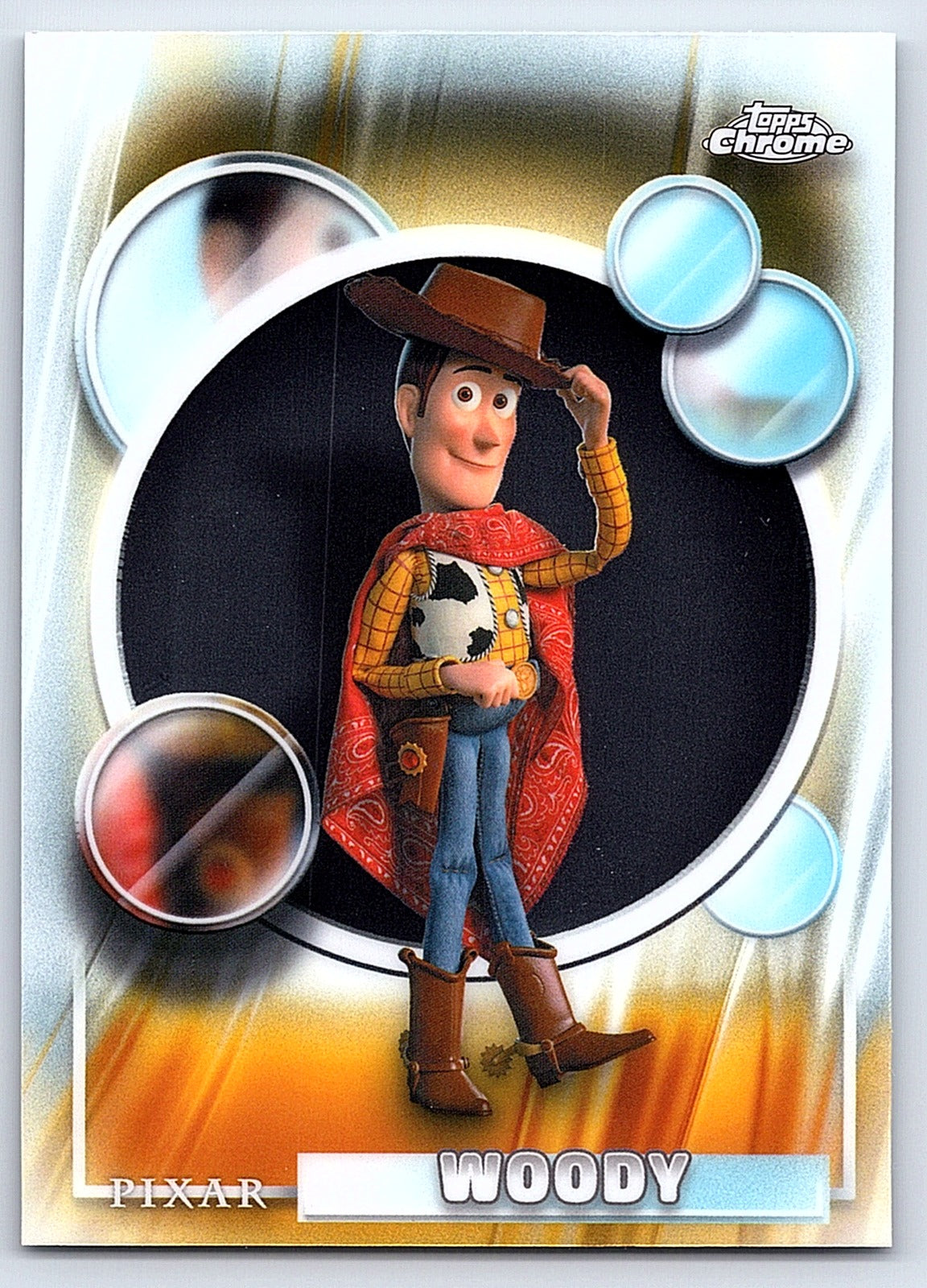 Woody #194 Base — Topps Chrome Disney