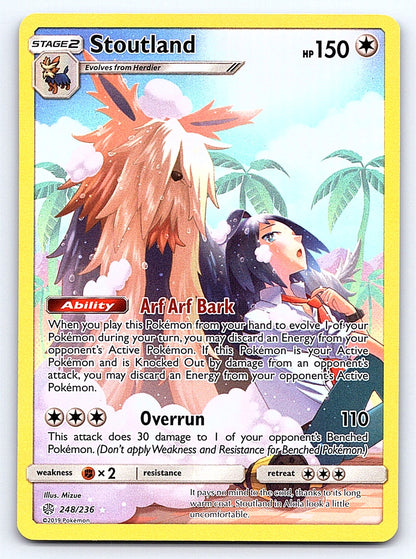 Stoutland (Secret) 248/236 – SM - Cosmic Eclipse