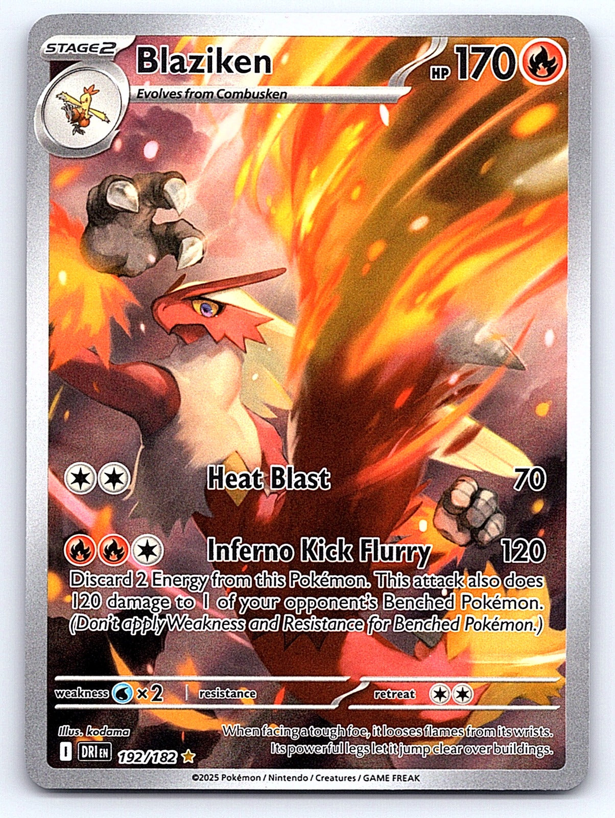 Blaziken 192/182 – SV10: Destined Rivals