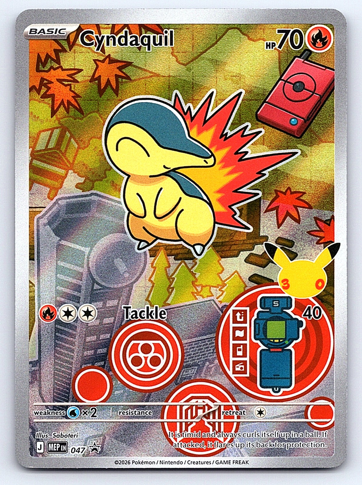 Cyndaquil 047 – ME: Mega Evolution Promo