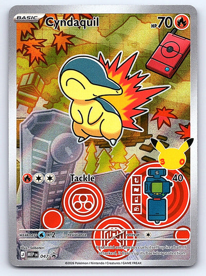 Cyndaquil 047 – ME: Mega Evolution Promo