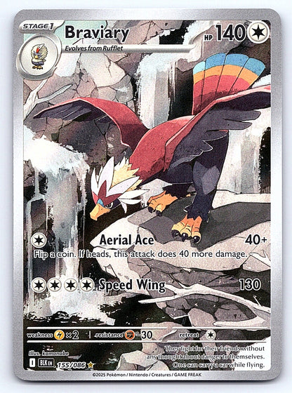 Braviary 155/086 – SV: Black Bolt
