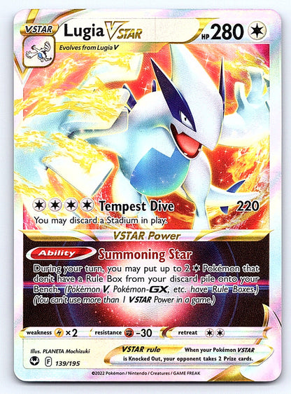 Lugia VSTAR 139/195 – SWSH12: Silver Tempest