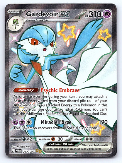 Gardevoir ex 217/091 – SV: Paldean Fates