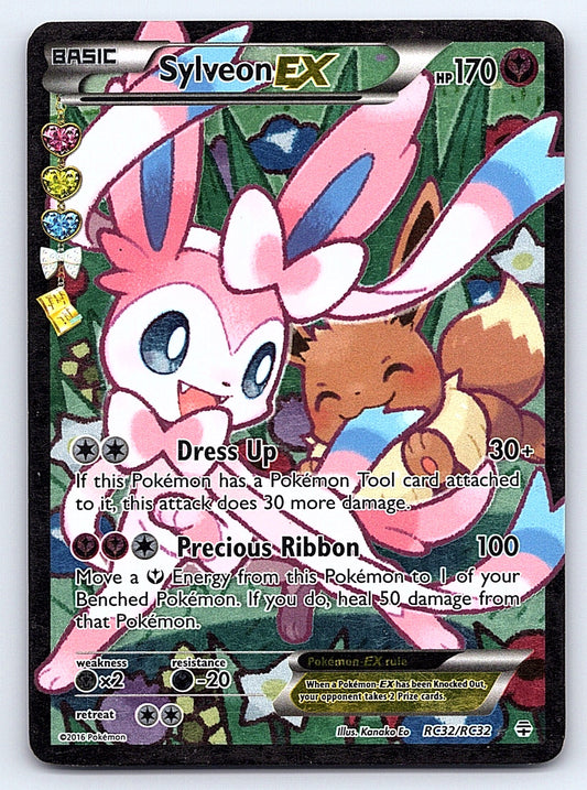 Sylveon EX (Full Art) RC32/RC32 – Generations: Radiant Collection