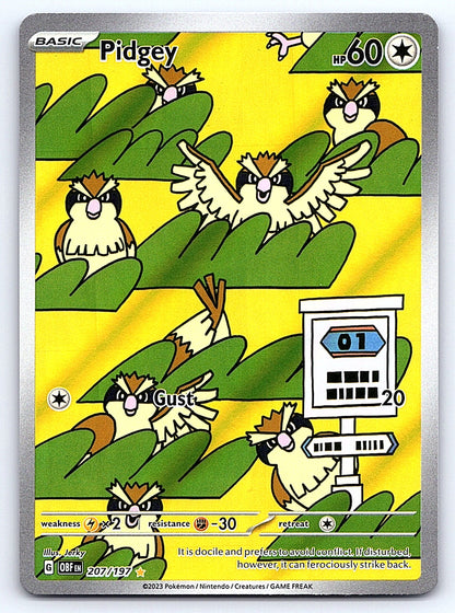 Pidgey 207/197 – SV03: Obsidian Flames