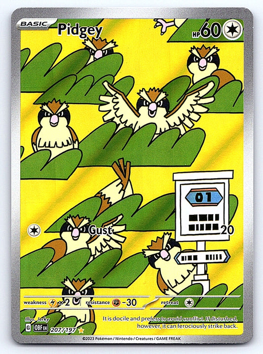 Pidgey 207/197 – SV03: Obsidian Flames