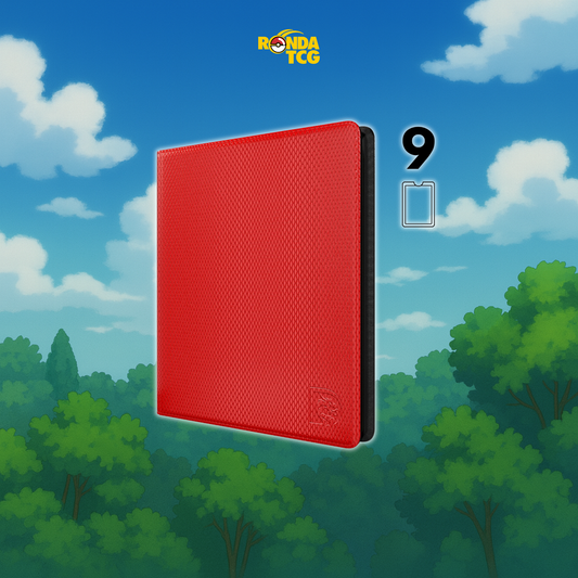 Y9 Dragon Toploader Binder – Inferno Red