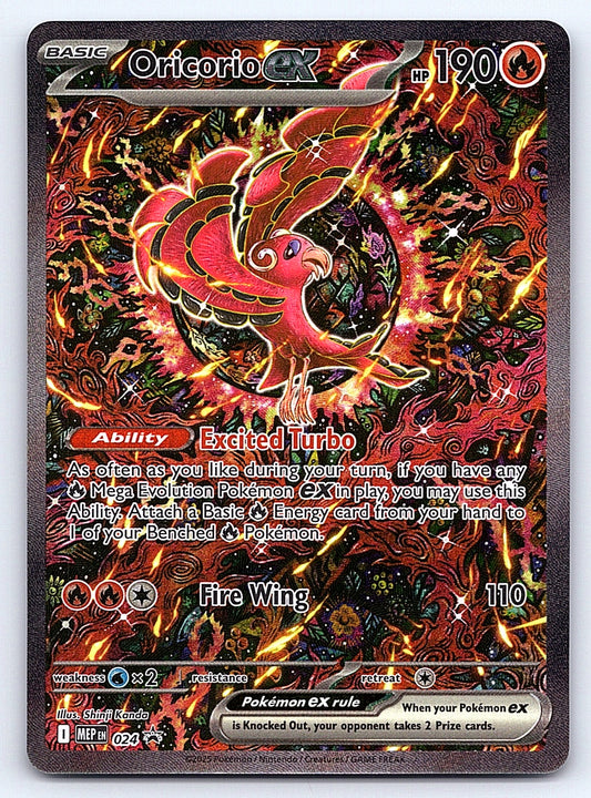 Oricorio ex 024 – ME: Mega Evolution Promo