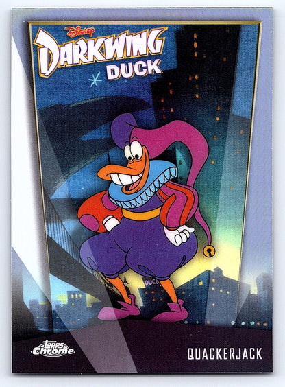 Quackerjack #DD 9 Darkwing Duck 35th Anniversary — Topps Chrome Disney Darkwing