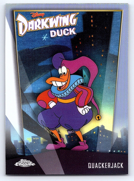Quackerjack #DD 9 Darkwing Duck 35th Anniversary — Topps Chrome Disney Darkwing