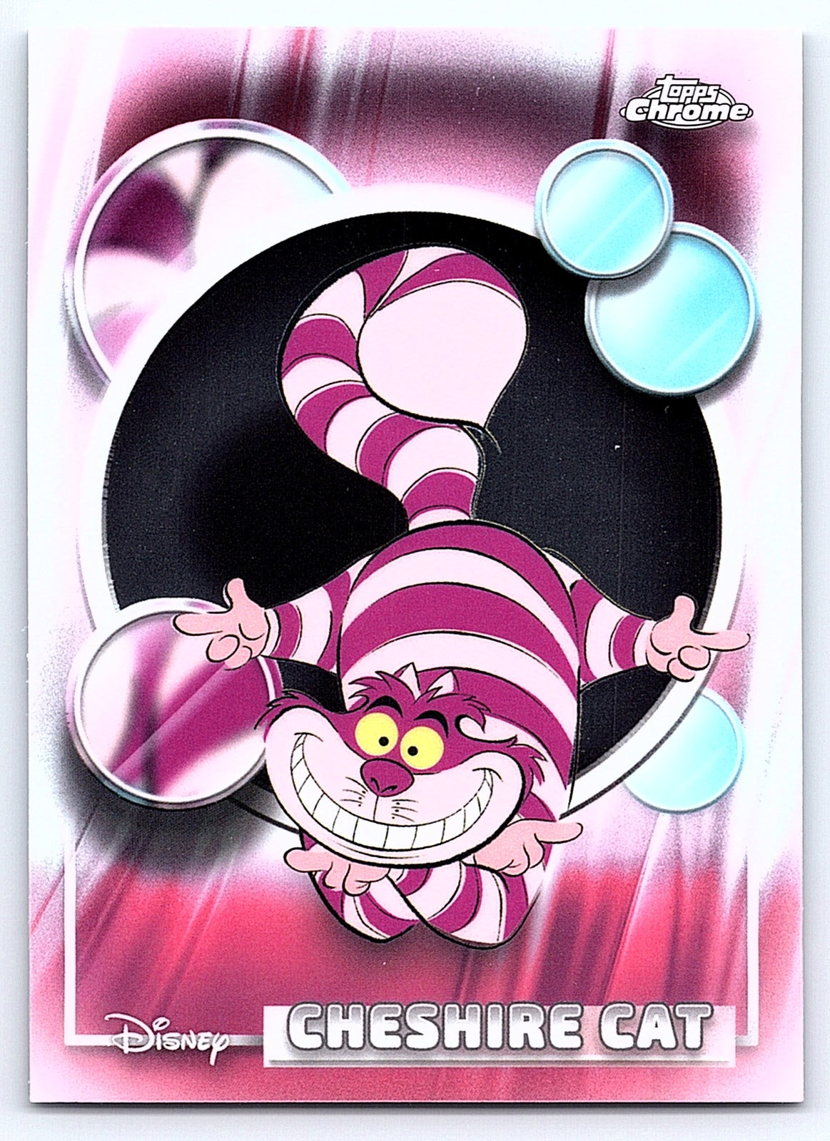Cheshire Cat #77 Base — Topps Chrome Disney