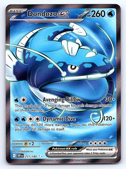 Dondozo ex 211/182 – SV10: Destined Rivals