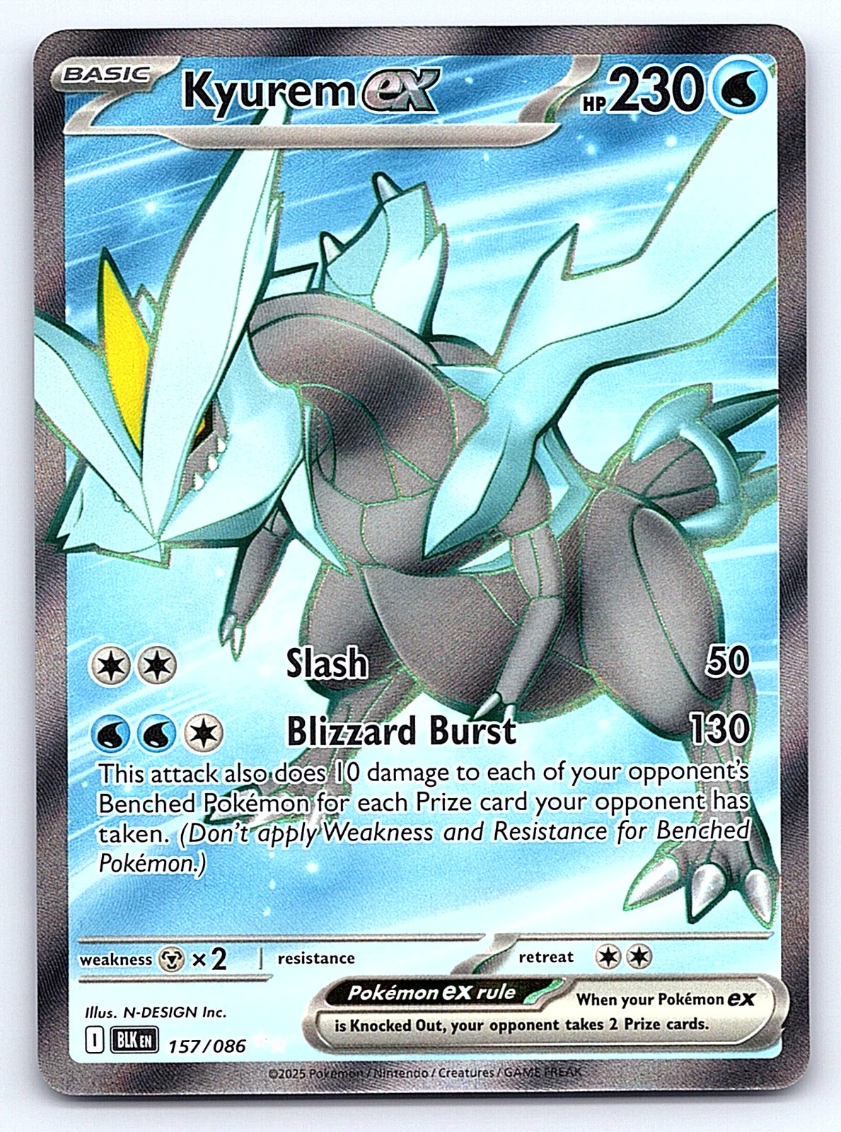 Kyurem ex 157/086 – SV: Black Bolt