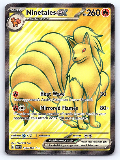 Ninetales ex 186/165 – SV: Scarlet & Violet 151