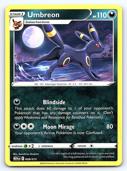 Umbreon 009/015 – McDonald's Promos 2024