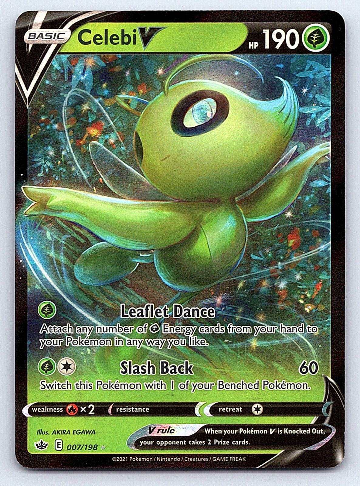 Celebi V 007/198 – SWSH06: Chilling Reign