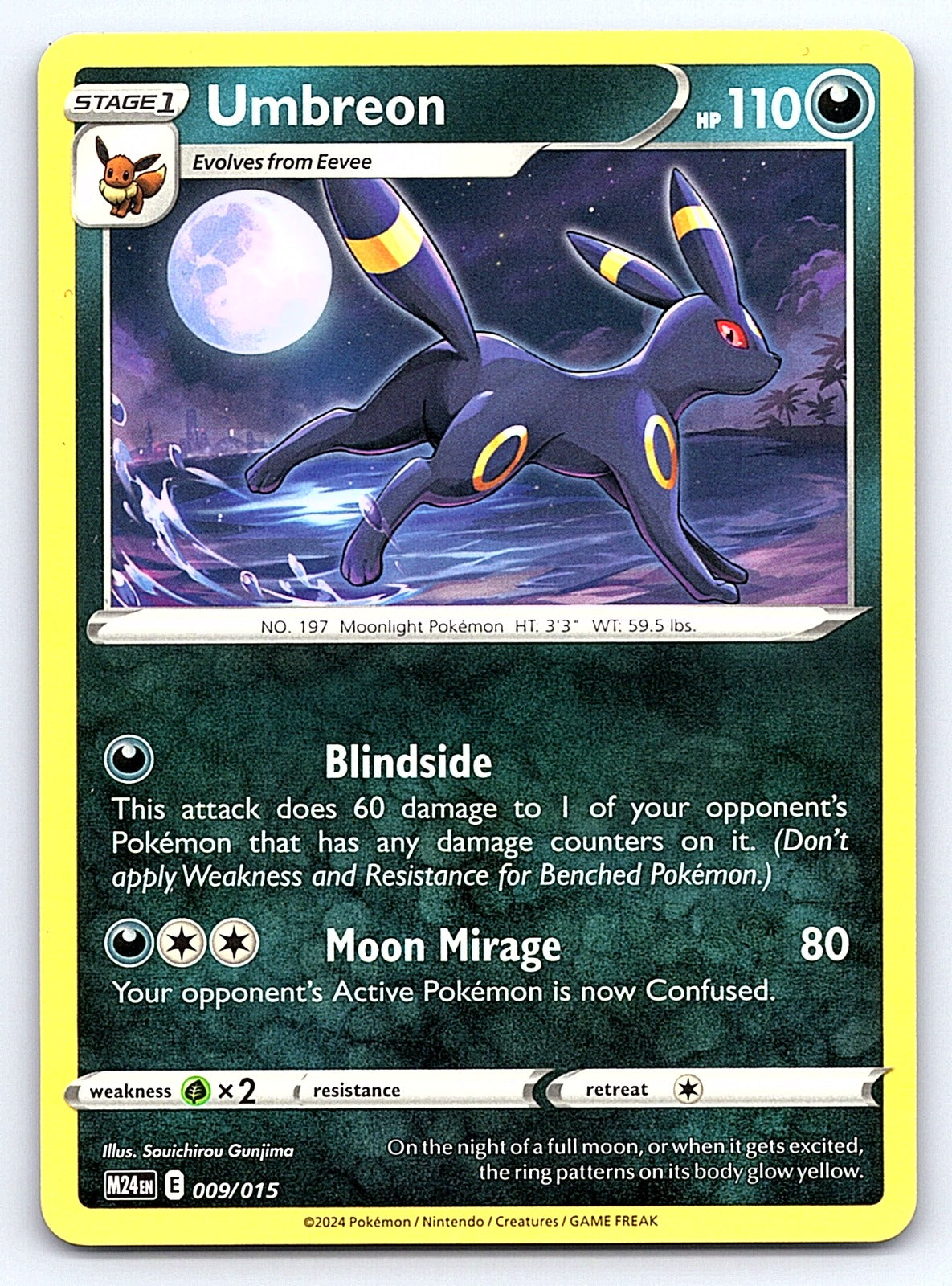 Umbreon 009/015 – McDonald's Promos 2024