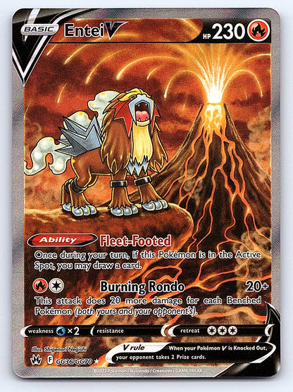 Entei V GG36/GG70 – SWSH: Crown Zenith: Galarian Gallery