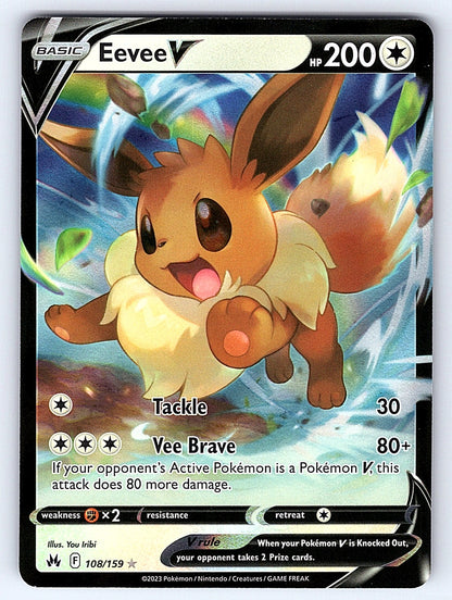 Eevee V 108/159 – SWSH: Crown Zenith
