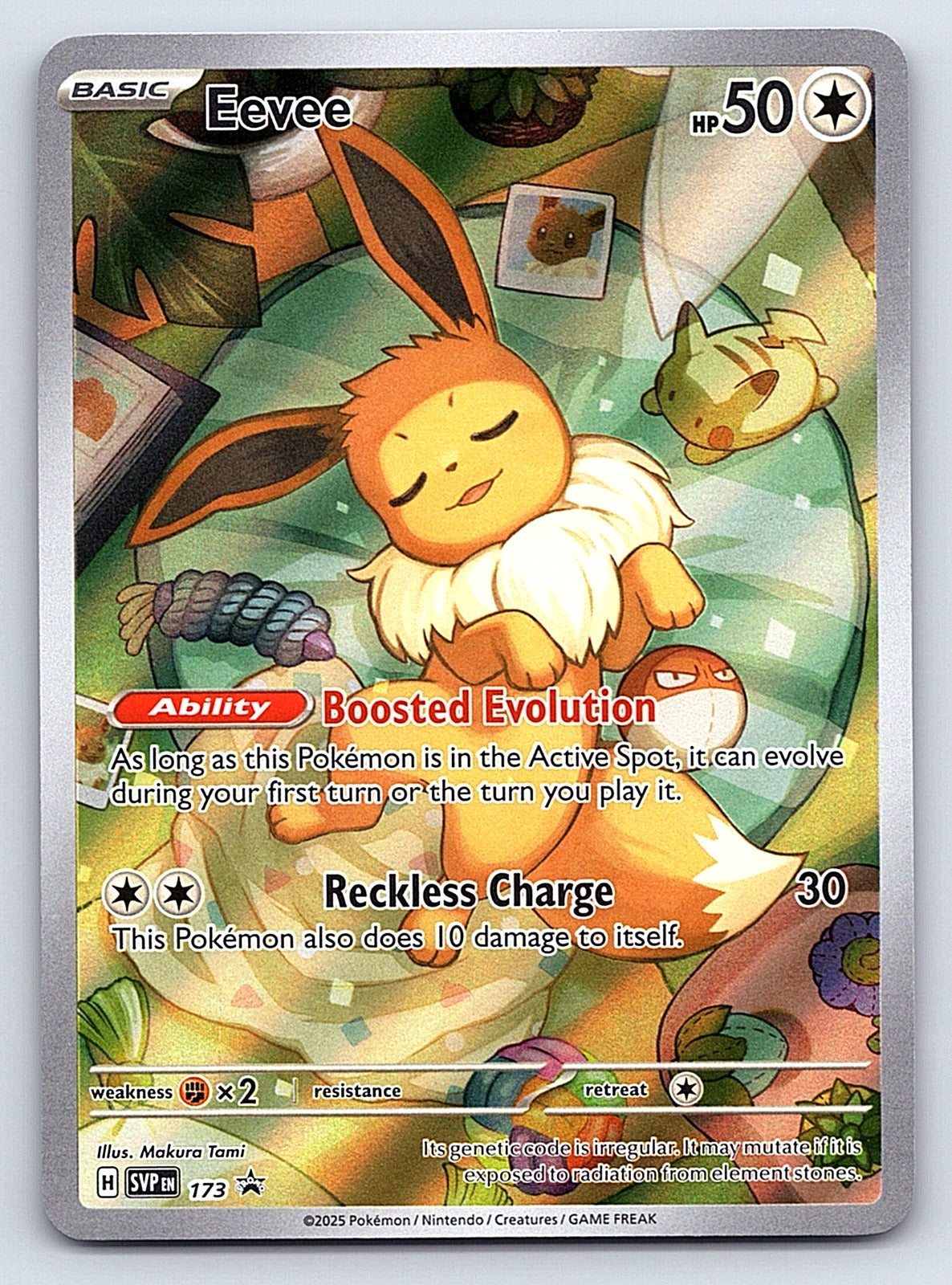 Eevee - (Pokemon Center Exclusive) 173 – SV: Scarlet & Violet Promo Cards