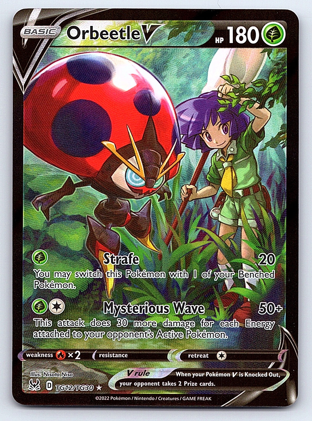 Orbeetle V TG12/TG30 – SWSH11: Lost Origin Trainer Gallery
