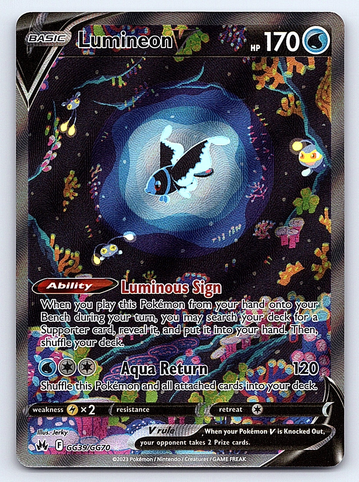 Lumineon V GG39/GG70 – SWSH: Crown Zenith: Galarian Gallery
