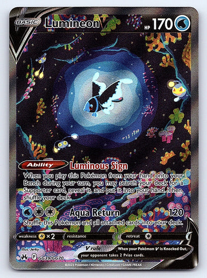 Lumineon V GG39/GG70 – SWSH: Crown Zenith: Galarian Gallery