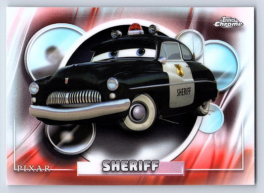 Sheriff #26 Base — Topps Chrome Disney