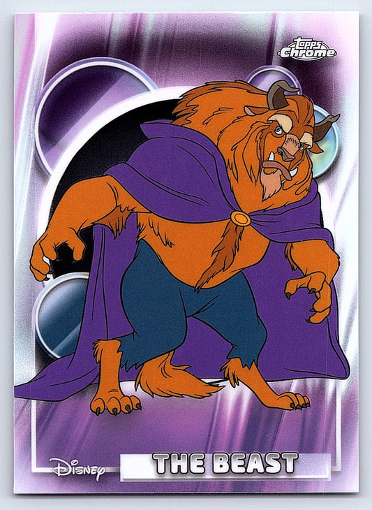 The Beast #36 Base — Topps Chrome Disney