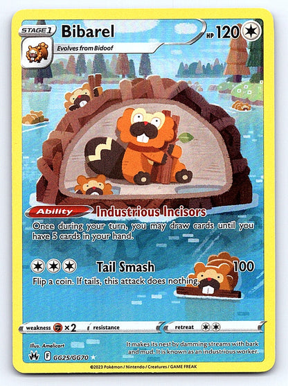 Bibarel GG25/GG70 – SWSH: Crown Zenith: Galarian Gallery