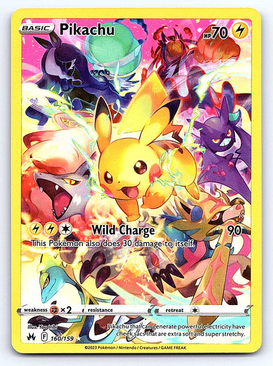 Pikachu (Secret) 160/159 – Crown Zenith