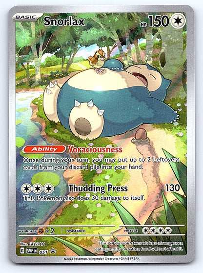 Snorlax 051 – SV: Scarlet & Violet Promo Cards