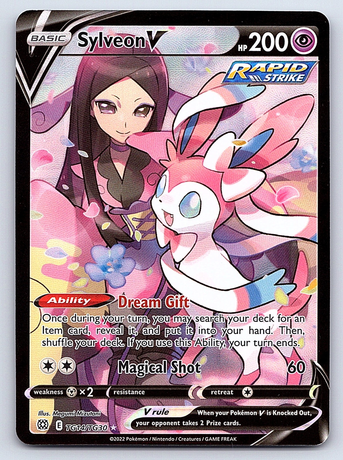 Sylveon V TG14/TG30 – SWSH09: Brilliant Stars Trainer Gallery