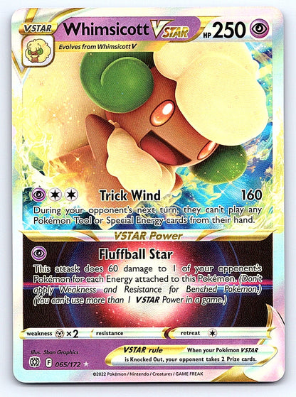 Whimsicott VSTAR 065/172 – SWSH09: Brilliant Stars