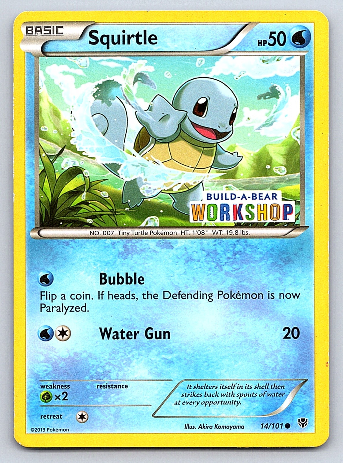 Squirtle (Build-A-Bear Workshop Exclusive) 014/101