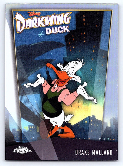 Drake Mallard #DD 2 Darkwing Duck 35th Anniversary — Topps Chrome Disney Darkwin